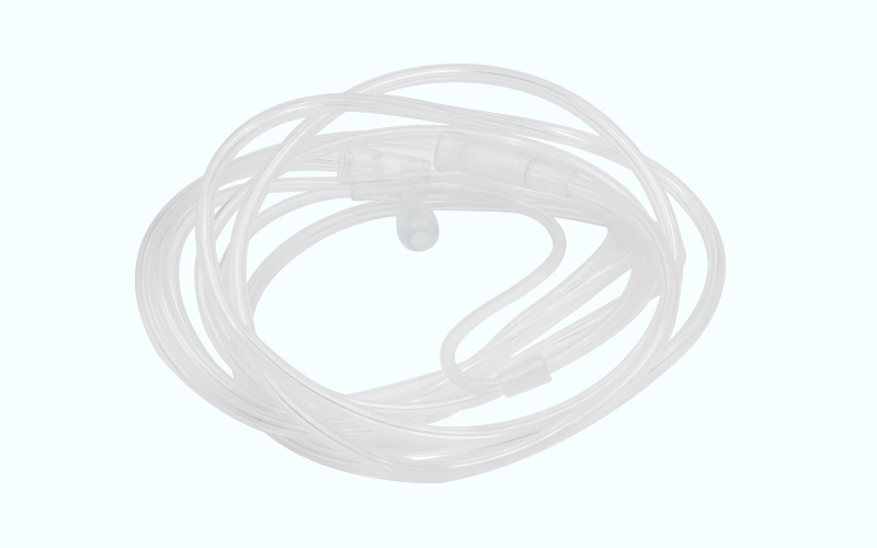 Disposable nasal oxygen tube